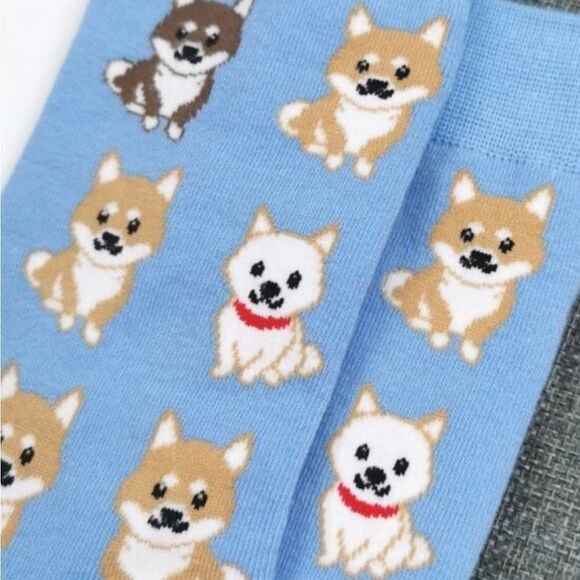 Corgi Crew Socks - Picture 2 of 2